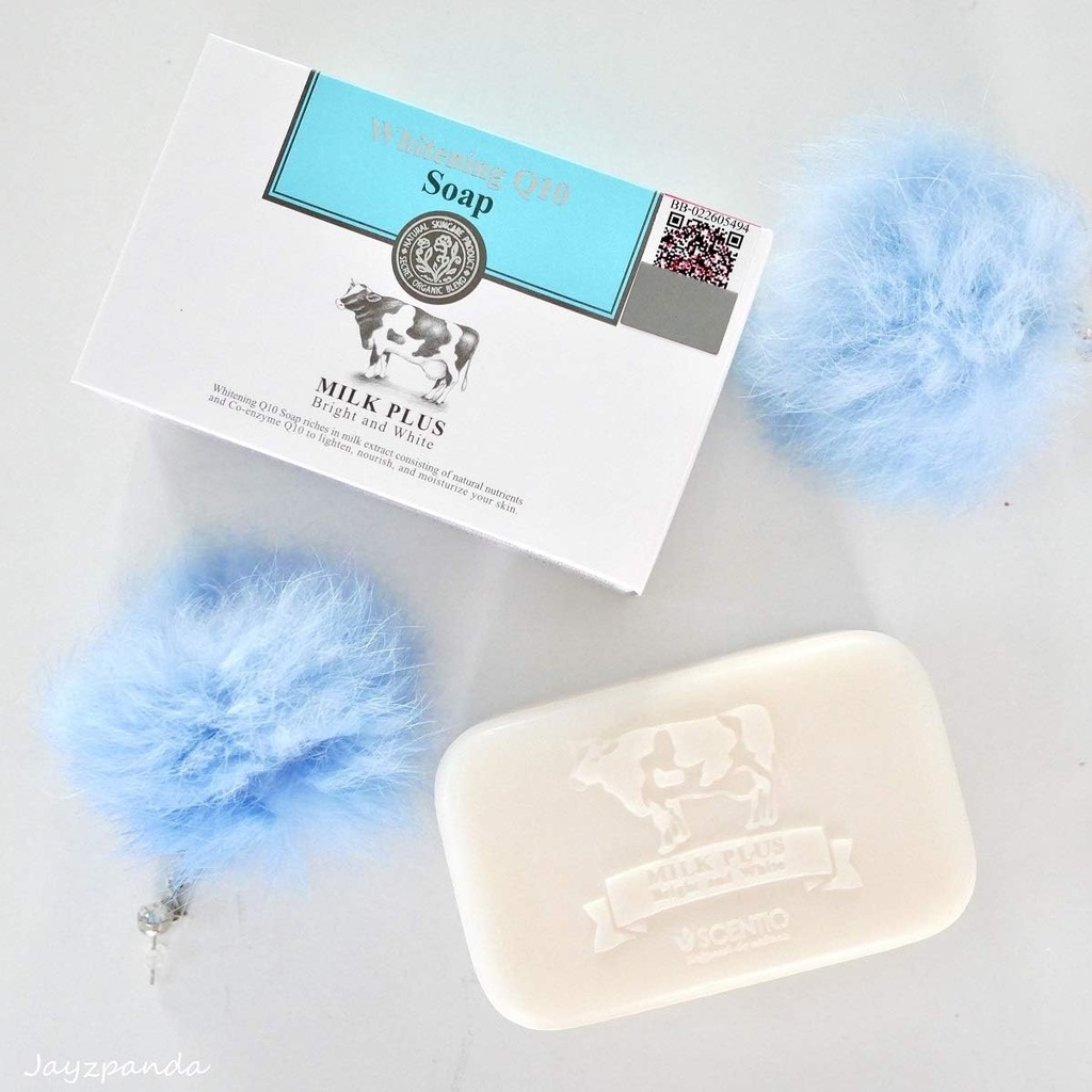 BEAUTY BUFFET MILK PLUS BRIGHTENING Q10 SOAP	 