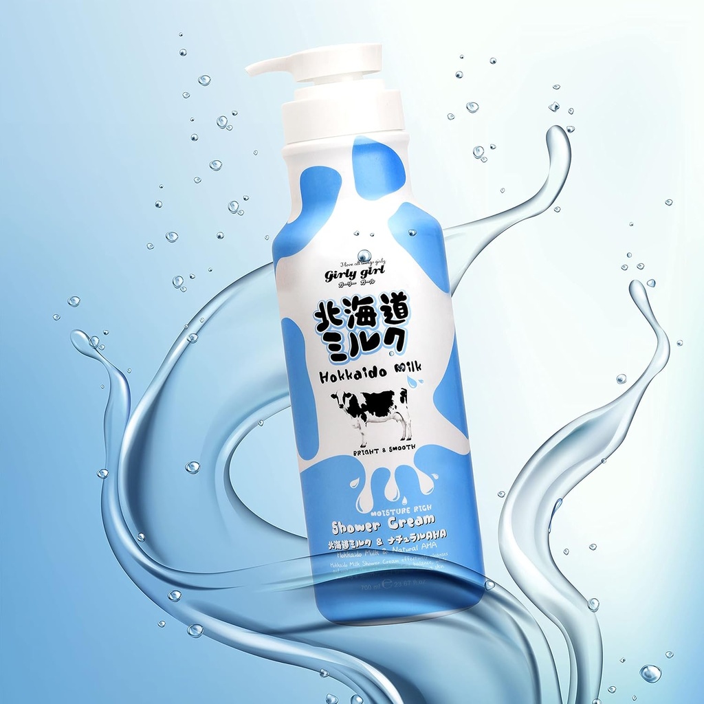 MADE IN NATURE HOKKAIDO MILK MOISTURE RICH SHOWER CREAM 700ML	 