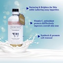 SCENTIO DOUBLE MILK TRIPLE BRIGHT BATH CREAM	 