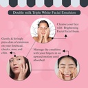SCENTIO DOUBLE MILK TRIPLE WHITE FACIAL EMULSION	 