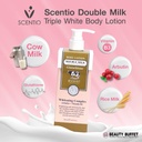 SCENTIO MILK PLUS BRIGHTENING BODY LOTION EXTRA SPF25	 