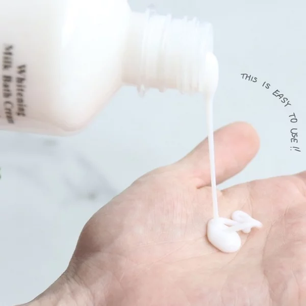SCENTIO MILK PLUS BRIGHTENING Q10 BATH CREAM	 