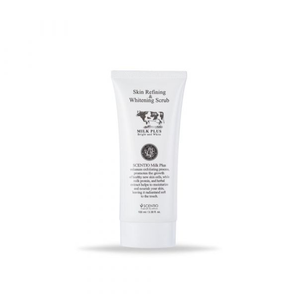 SCENTIO MILK PLUS SKIN REFINING & WHITENING SCRUB	 