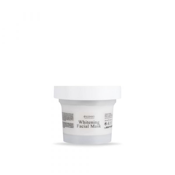 SCENTIO MILK PLUS WHITENING Q10 FACIAL MASK	 