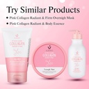 SCENTIO PINK COLLAGEN  RADIANT & FIRM OIL CONTROL FACIAL FOAM SCRUB	 