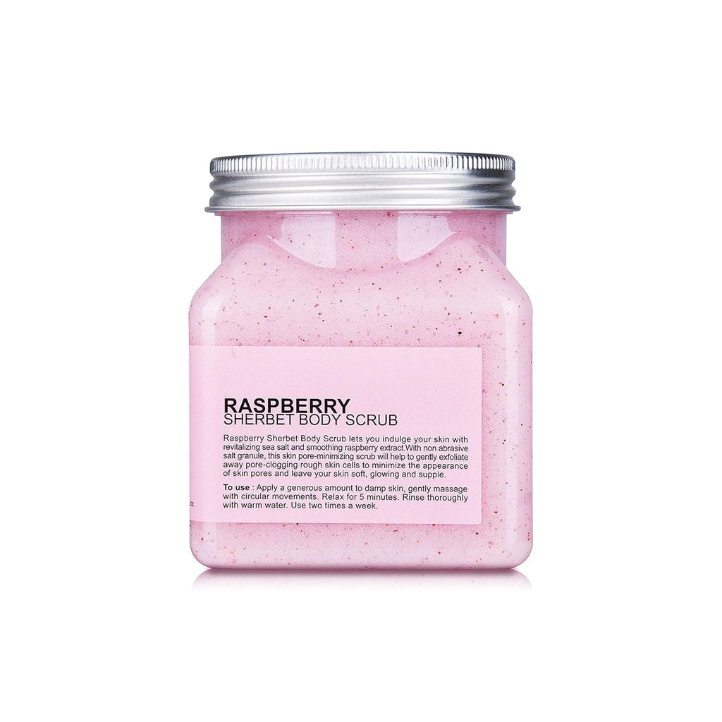 SCENTIO RASPBERRY PORE MINIMIZING SHERBET SCRUB	 
