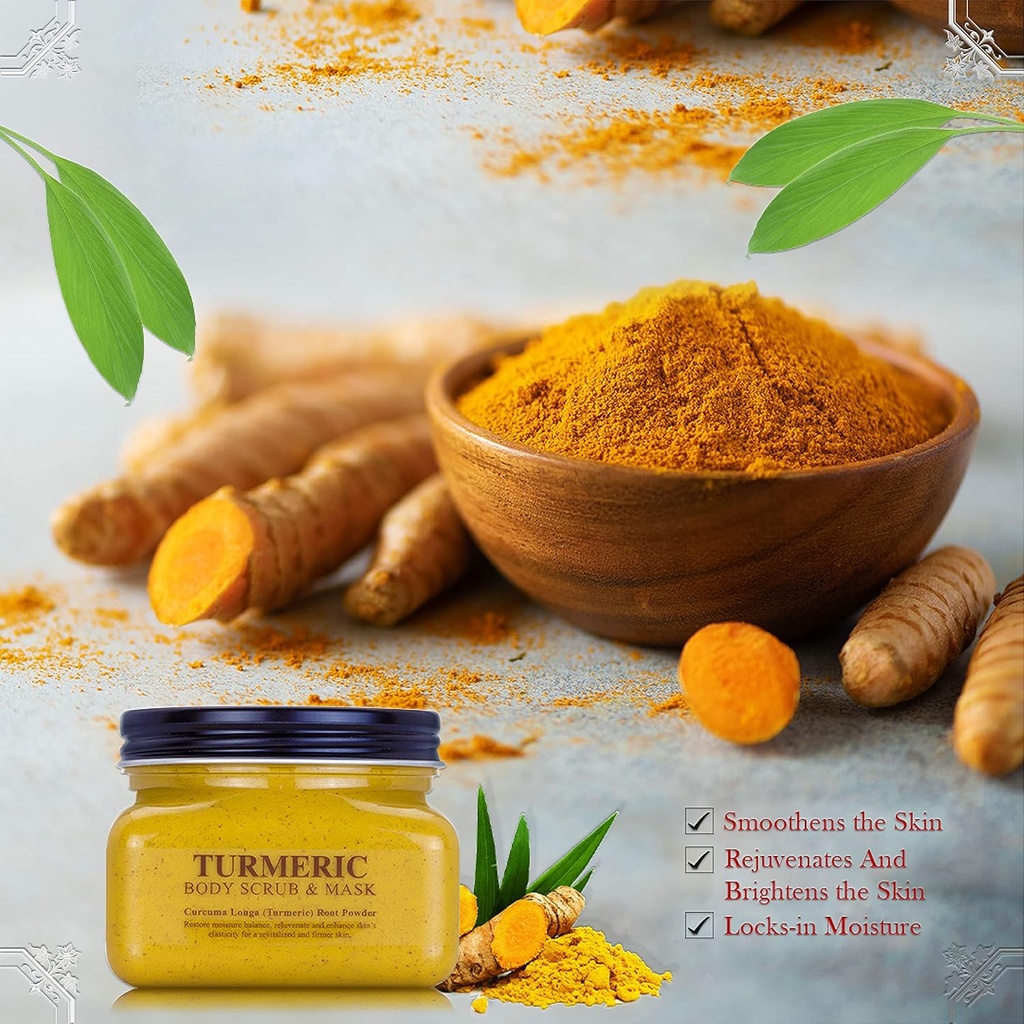 SCENTIO VERY THAI  TURMERIC BODY SCRUB & MASK	 