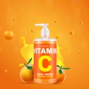 SCENTIO VITAMIN C  BODY WHITE SHOWER SERUM	 