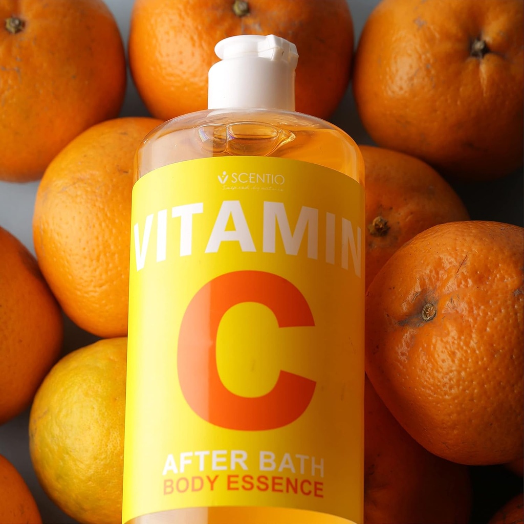 SCENTIO VITAMIN C AFTER BATH BODY ESSENCE	 