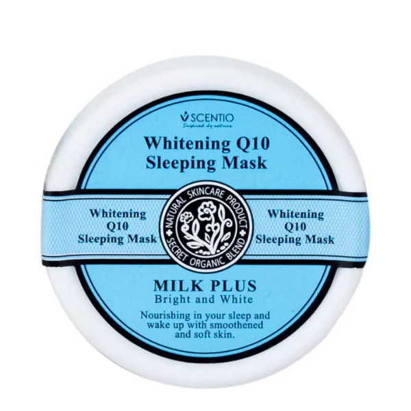 SCENTIO MILK SLEEPING MASK	  