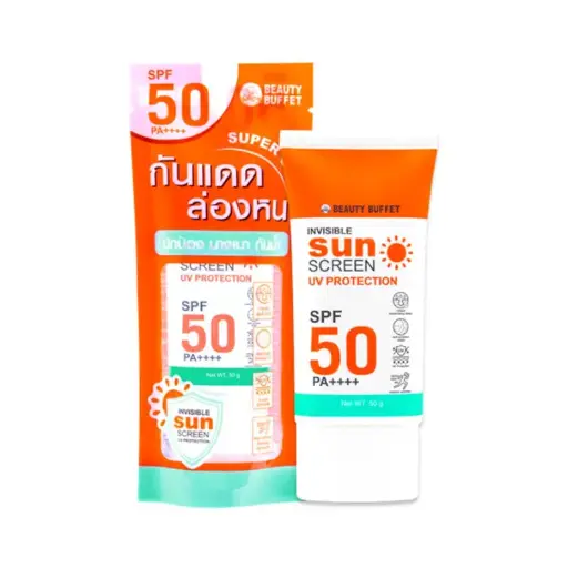 [8856153276616] BEAUTY BUFFET INVISIBLE SUNSCREEN UV PROTECTION SPF 50 PA++++ 