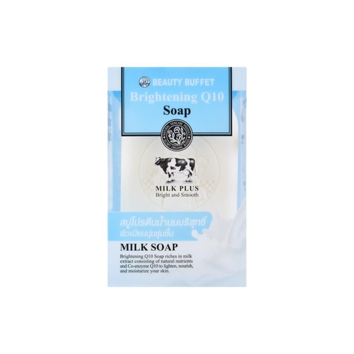 [8856153326519] BEAUTY BUFFET MILK PLUS BRIGHTENING Q10 SOAP	 