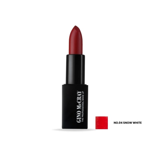 [8856153052241] GINO MCCRAY THE PROFESSIONAL MAKE UP COLOR LIPSTICK  NO.04 SNOW WHITE	  