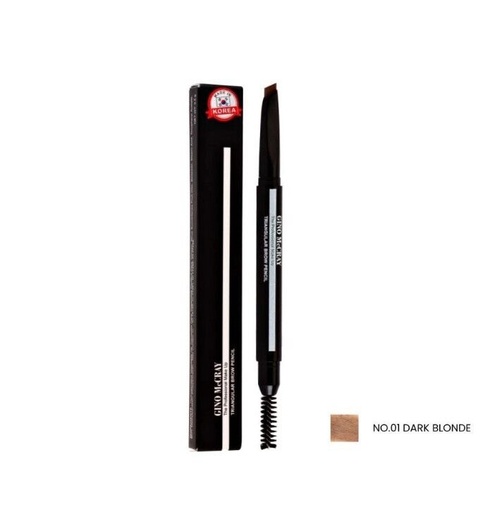 [8809191007964] GINO MCCRAY THE PROFESSIONAL MAKE UP TRIANGULAR BROW PENCIL NO.01 DARK BLONDE	