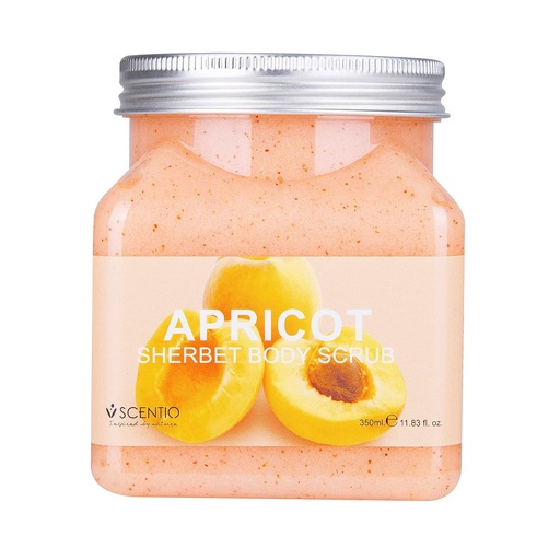 [8856153364931] SCENTIO APRICOT ANTI-AGING SHERBET SCRUB	 