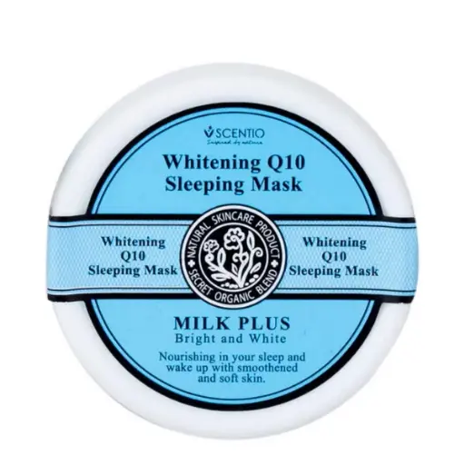 [8856153303817] SCENTIO MILK SLEEPING MASK	  