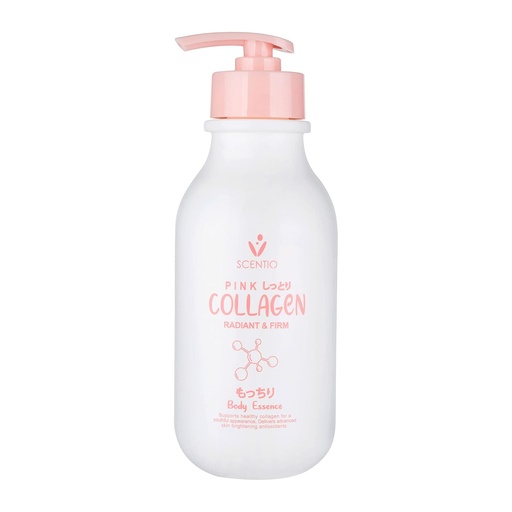 [8856153348115] SCENTIO PINK COLLAGEN RADIANT & FIRM BODY ESSENCE	  