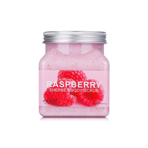 [8856153364917] SCENTIO RASPBERRY PORE MINIMIZING SHERBET SCRUB	  